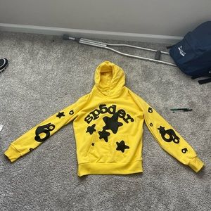 Sp5der Gold Beluga Hoodie